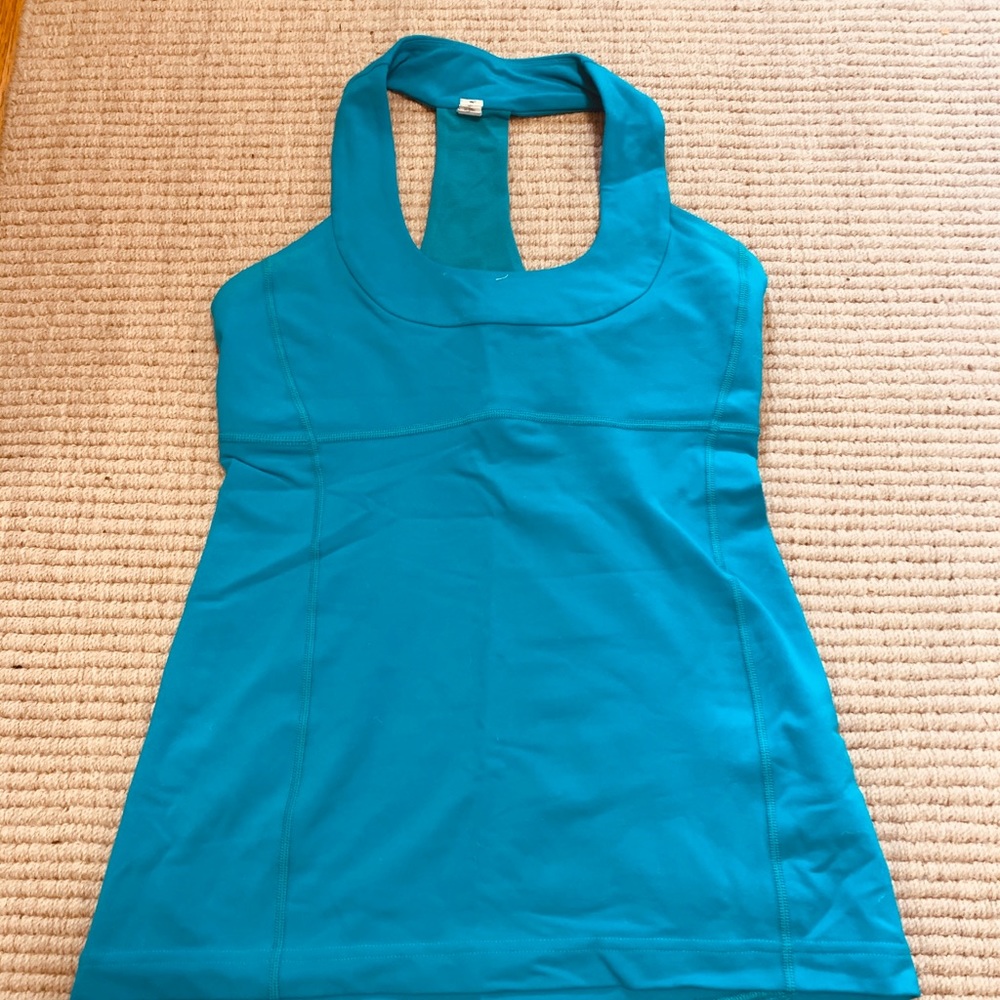 Teal Lululemon Racerback Tanktop // Size 6